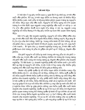 Luận văn hoan thien cong tac ke toan nguyen vat lieu o