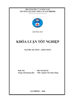 Hoàn thiện công tác kế toán doanh thu chi phí và xác định kết quả kinh doanh tại công ty cổ phần điện tử viễn thông kiến quốc