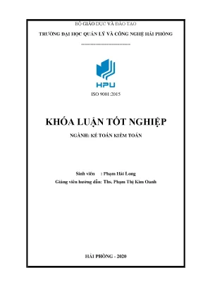 Hoàn thiện công tác lập và phân tích bảng cân đối kế toán tại công ty tnhh đầu tư thương mại và du lịch hùng hiền