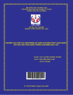 Nghiên cứu chế tạo graphene sử dụng phương pháp lắng đọng hơi hóa học ứng dụng trong cảm biến nhạy khí