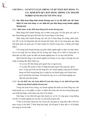 Hoàn thiện kế toán bán hàng và xác định kết quả bán hàng tại công ty cổ phần đầu tư khoáng sản và dịch vụ itasco