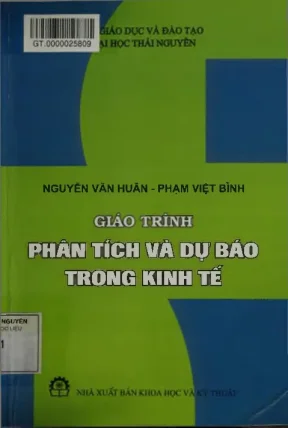 Giáo trình phân tích và dự báo trong kinh tế phần 1