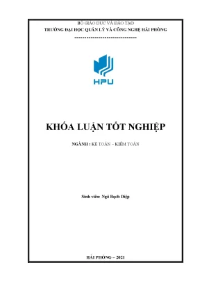 Khóa luận tốt nghiệp hoàn thiện công tác kế toán thanh toán với người mua người bán tại công ty cổ phần vận tải ô tô số 1