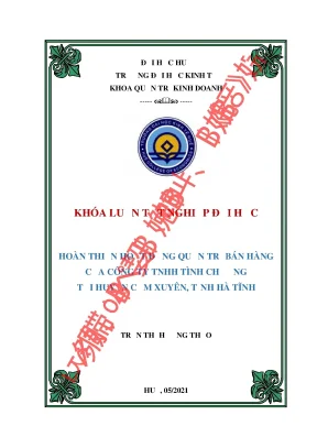 Trần thị hương thảo k51a kdtm