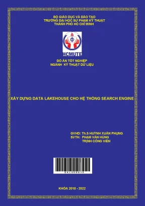Xây dựng data lakehouse cho hệ thống search engine