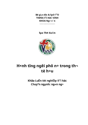 Luận văn hình tượng người phụ nữ trong thơ tố hữu