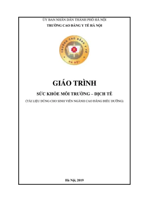 Giáo trình sức khỏe môi trường dịch tễ cao đẳng y tế hà nội