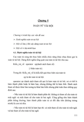 Giáo trình kỹ thuật lập trình hướng đối tượng phần 2