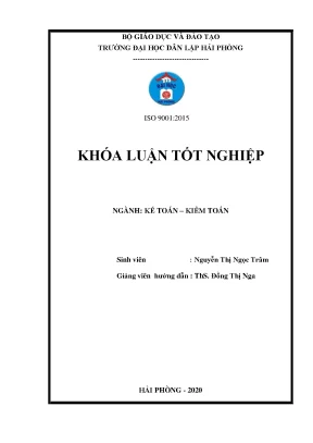 Hoàn thiện công tác kế toán doanh thu chi phí và xác định kết quả kinh doanh tại công ty cp vận tải và xây dựng home