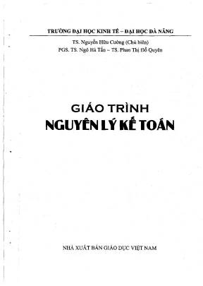Giáo trình nguyên lý kế toán hi 47k due z