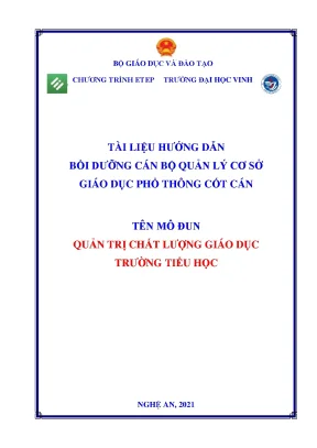 Tai lieu boi duong module 5 can bo quan ly 5076