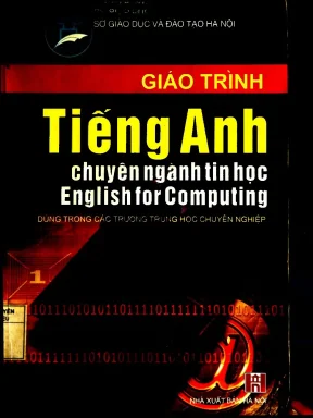 Giáo trình tiếng anh chuyên ngành tin học english for computing phần 1