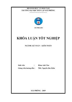Hoàn thiện công tác kế toán doanh thu chi phí và xác định kết quả kinh doanh tại công ty cổ phần đầu tư khoáng sản việt long