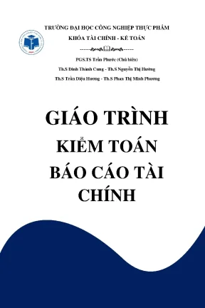 Giáo trình kiểm toán báo cáo tài chính