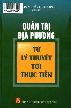 Lý thuyết quản trị địa phương và thực tiễn phần 1