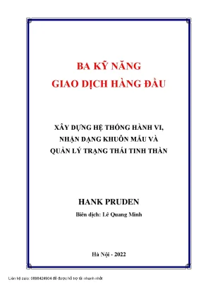 Ba kỹ năng giao dịch hàng đầu