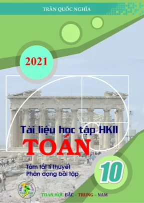 Tài liệu học tập toán 2021 hkii