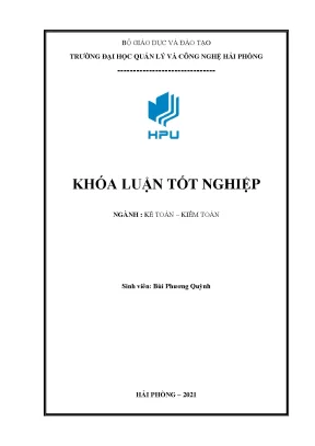 Khóa luận tốt nghiệp hoàn thiện công tác kế toán thanh toán với người mua người bán tại công ty tnhh crystal martin việt nam
