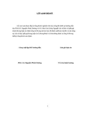Tieu luan luận án tiến sĩ nghiên cứu chế tạo và ảnh hưởng của các ion pha tạp lên cấu trúc và các tính chất từ của yttri sắt