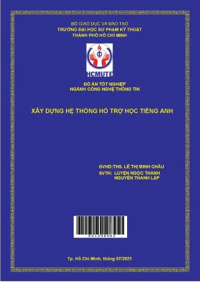 Xây dựng hệ thống hỗ trợ học tiếng anh