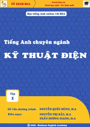 Kỹ thuật điện trong tiếng anh chuyên ngành tập 1