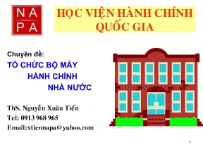 Tổ chức bộ máy hành chính nn 5