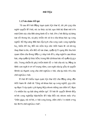 Luận văn về các biện pháp quản lý hoạt động dạy học đối với trường tiểu học của phòng giáo dục gia viễn tỉnh ninh bình