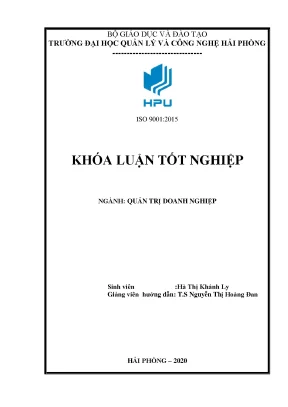 Nghiên cứu chính sách lương bổng đãi ngộ và giải pháp hoàn thiện tại công ty cổ phần sắt tráng men nhôm hải phòng
