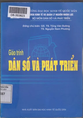 Giáo trình dân số và phát triển