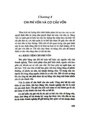Giáo trình tài chính doanh nghiệp dùng cho ngoài ngành tái bản lần thứ ba phần 2