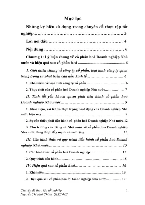 Chuyên đề thực tập nâng cao hiệu quả cổ phần hoá doanh nghiệp nhà nước ứng dụng tại công ty dịch vụ nuôi trồng thuỷ sản trung ương