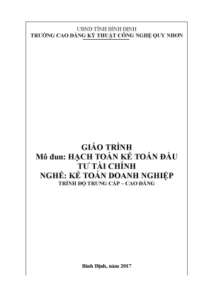 Ktdn gt md 13 hach toan ke toan cac khoan dau tu tai chinh new docx 9013