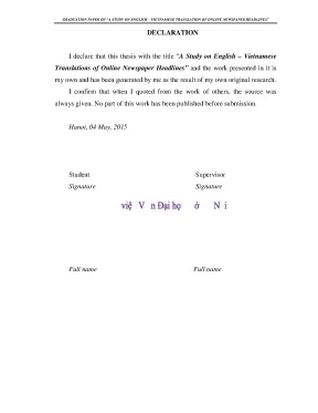 A study on english vietnamese translations of online newspaper headlines