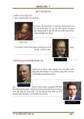 Hóa 7 nguyên tử