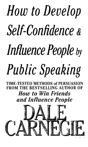 How to develop self confidence and influence people