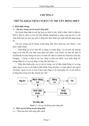 Lý thuyết truyền động điện