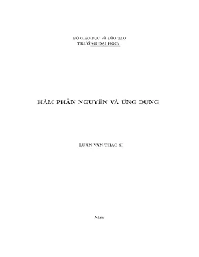 Hàm phần nguyên