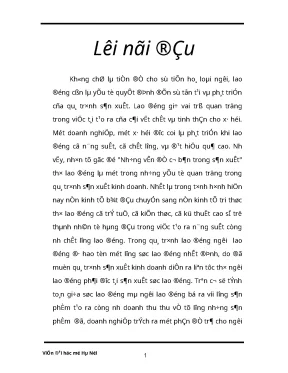 Luận văn tốt nghiệp tổ chức kế toán tiền lương và các khoản trích theo lương ở công ty cổ phần vận tải và dịch vụ hàng hoá