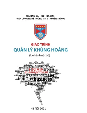 Giáo trình quản lý khủng hoảng