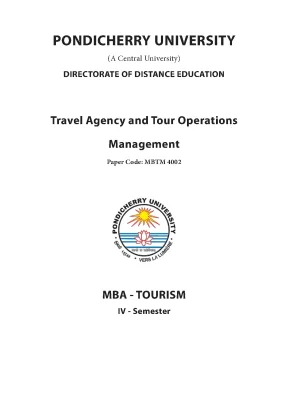 Travel agency and tour operations management