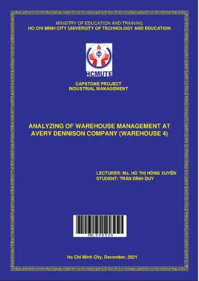 Analyzing of warehouse management at avery dennison company warehouse 4