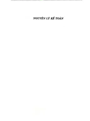 Tìm hiểu nguyên lý kế toán tái bản lần thứ 5 phần 1