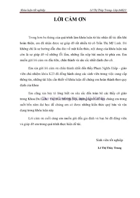 Nghiên cứu giải pháp ứng dụng công nghệ 4 0 nhằm nâng cao hiệu quả kinh doanh của công ty du lịch lữ hành hanoi backstreet tours