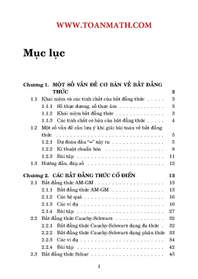 Chuyên đề bất đẳng thức nguyễn tất thu