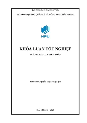 Khóa luận tốt nghiệp hoàn thiện công tác kế toán hàng hóa tại công ty cổ phần vật liệu và lưới thép hải phòng