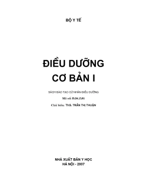 Điều dưỡng cơ bản 1