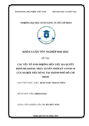 52 các yếu tố ảnh hưởng đến việc ra quyết định mua hàng trực tuyến thời kỳ covid 19 của người tiêu dùng tại tp hcm khóa luận đại học chuyên ngành quản trị kinh doanh 2023