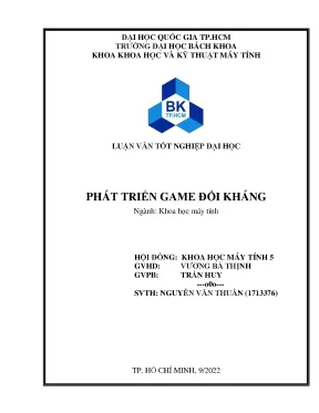 Phát triển game đối kháng