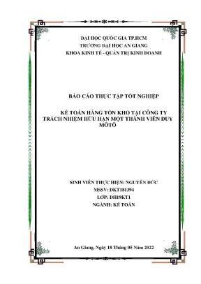 Kế toán hàng tồn kho tại công ty tnhh mtv duy mô tô