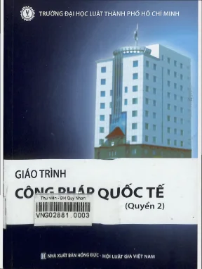 Giáo trình công pháp quốc tế quyển 2